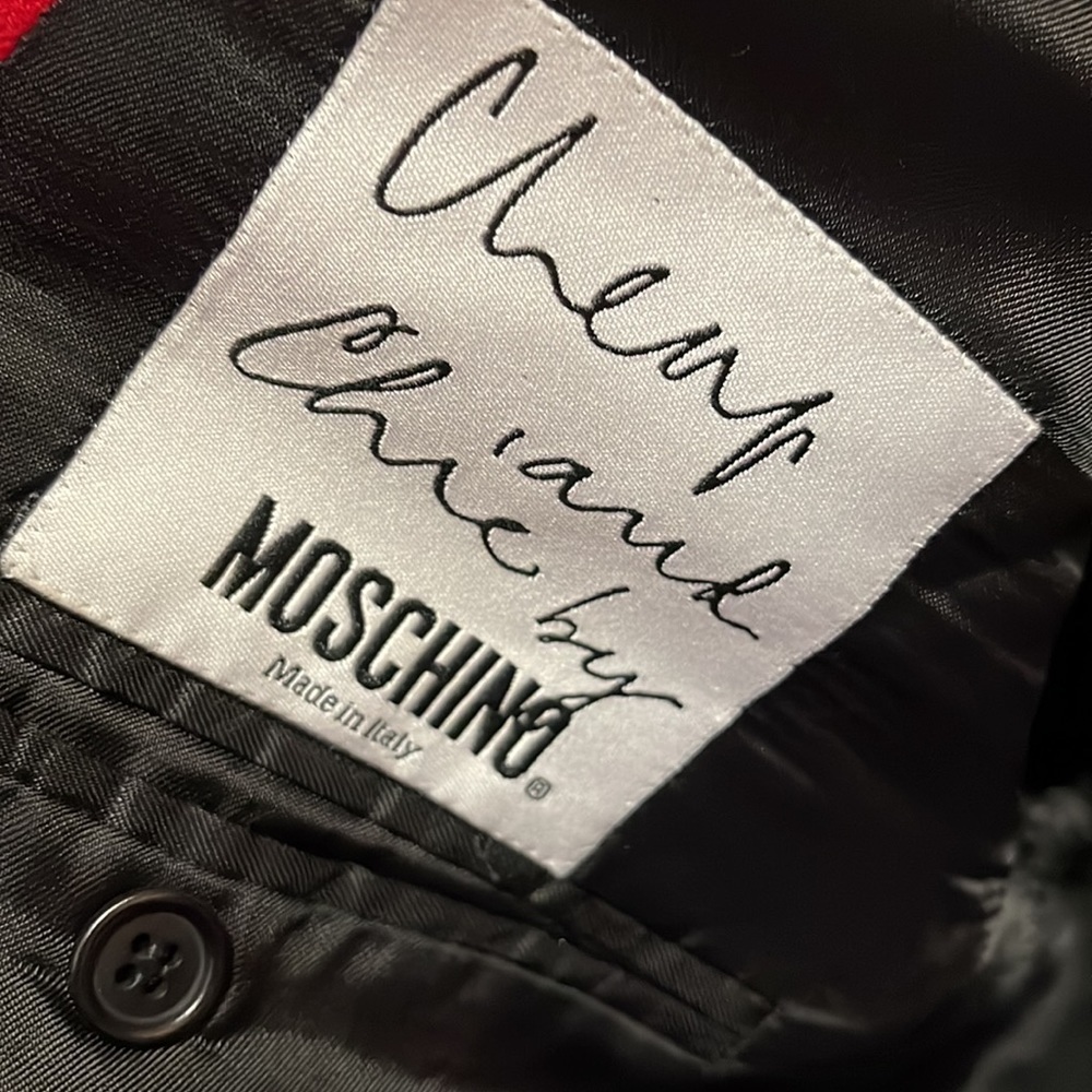 Moschino Cheap Chic Men's Wool Band Blazer Jacket - Picture 11 of 16